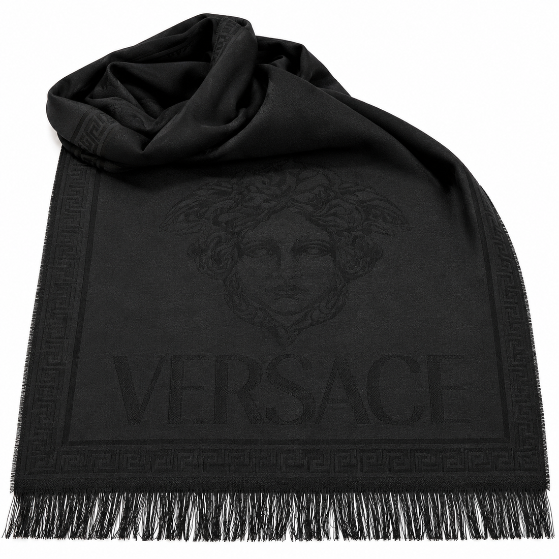 VERSACE scarf featuring Medusa motif available at Lestyle Boutique Melbourne