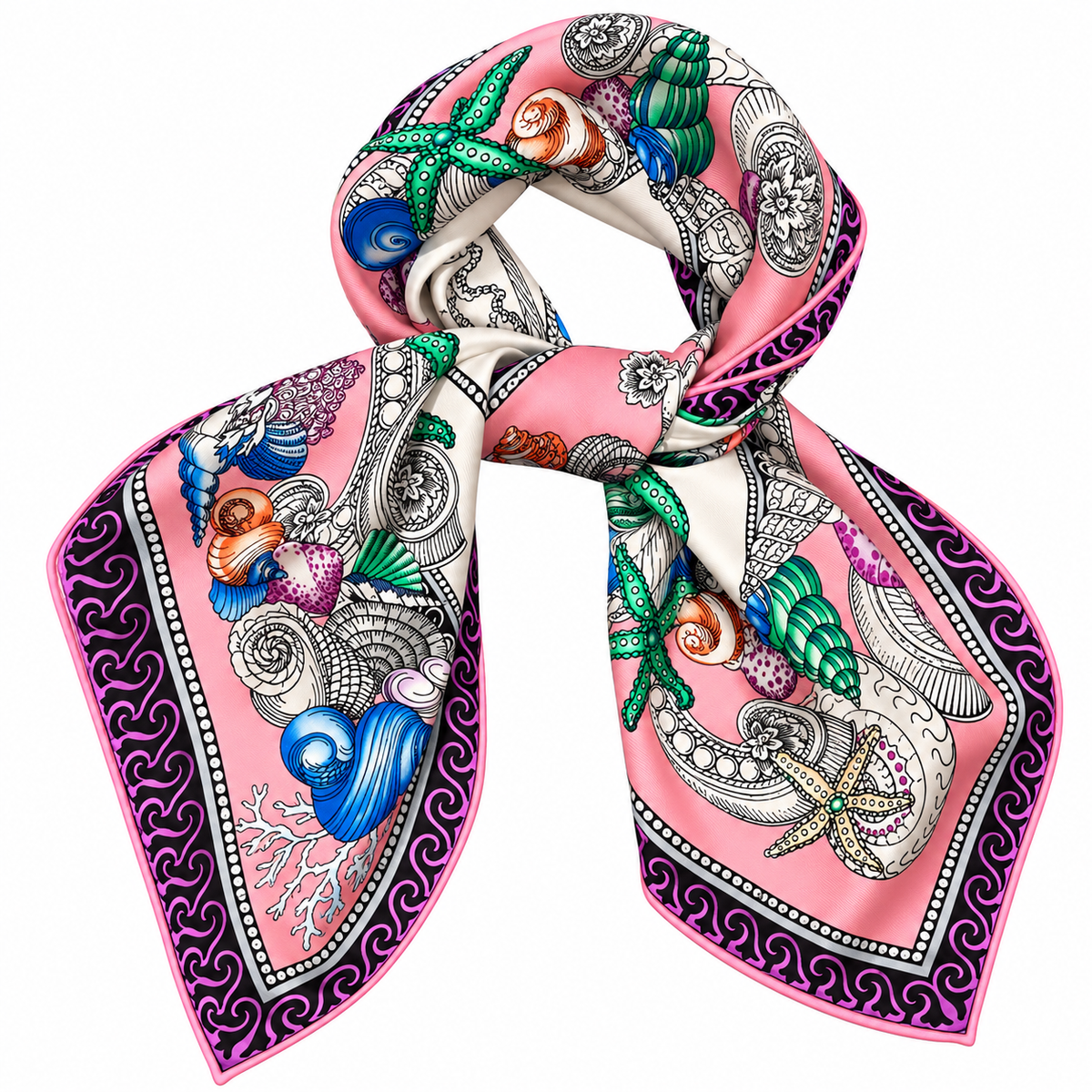 VERSACE SILK SCARF