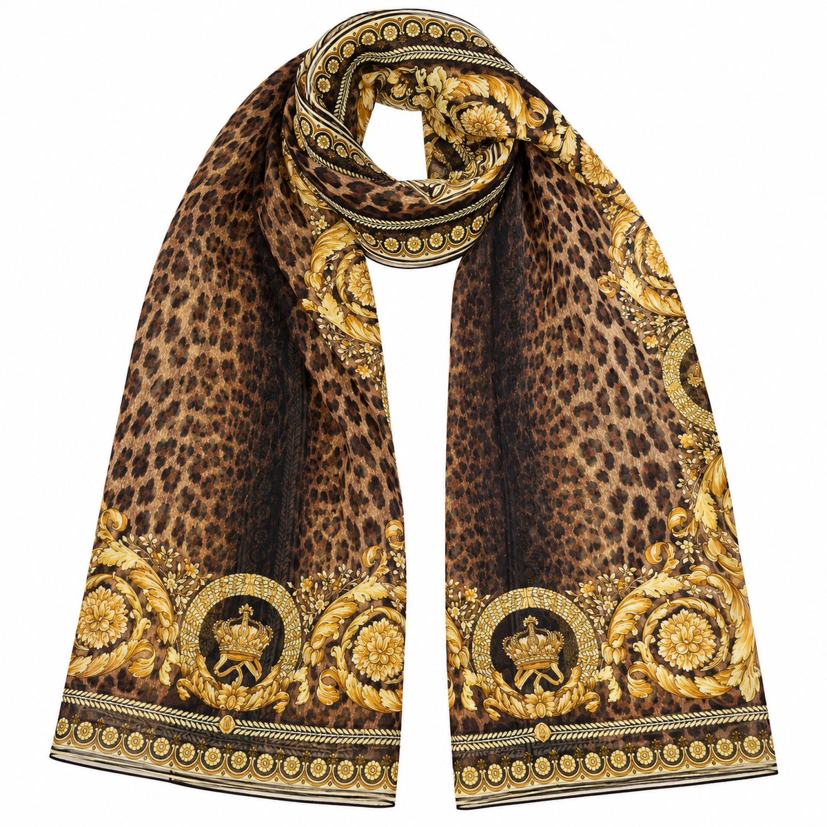 VERSACE SILK SCARF