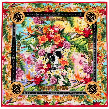 PHILIPP PLEIN SILK SHAWL