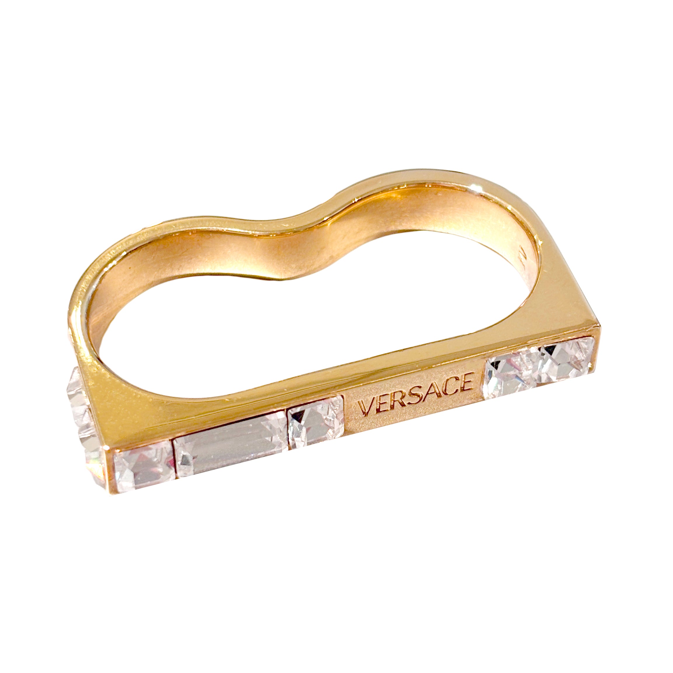 VERSACE DOUBLE RING