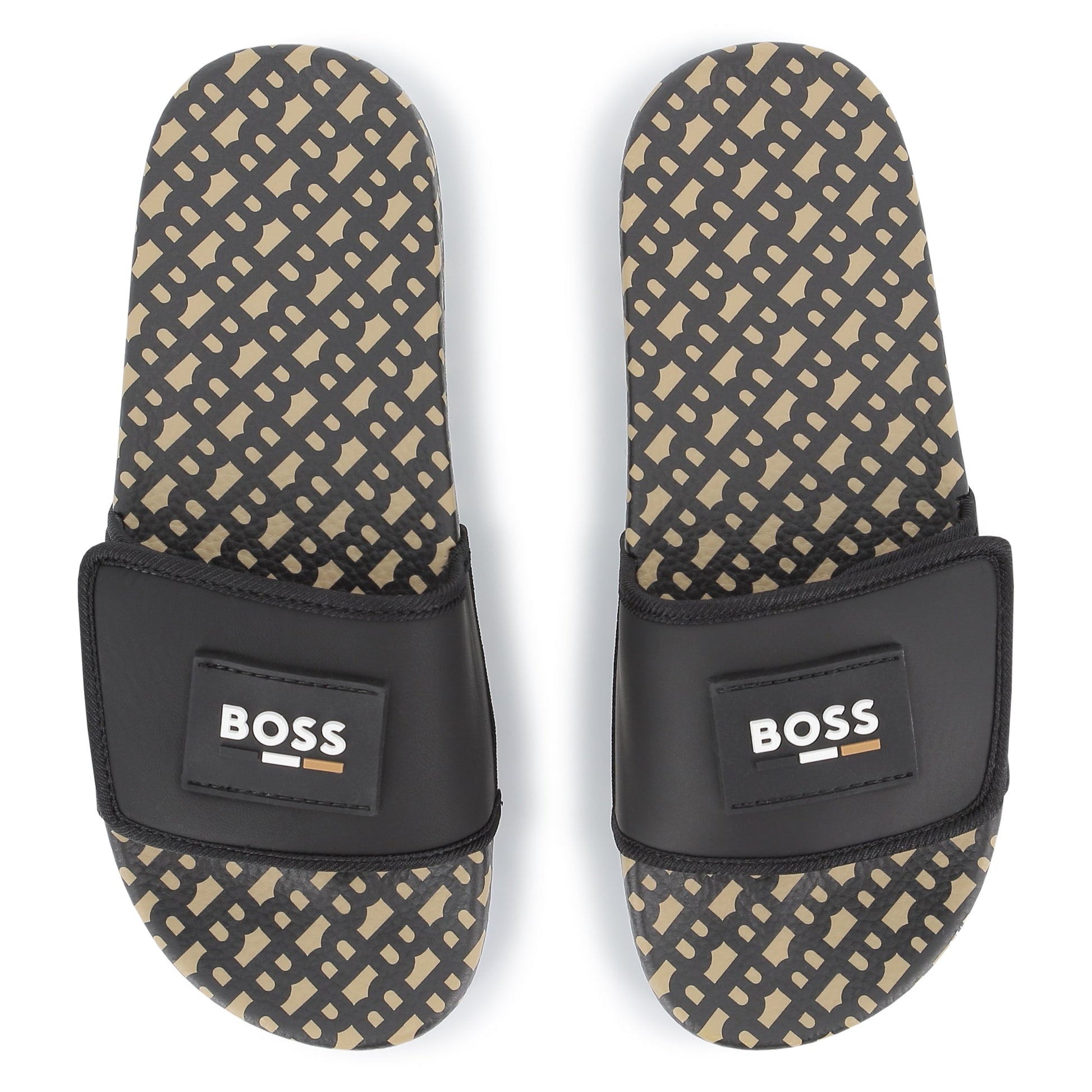 BOSS KIDS SLIDES featuring logo strap available at Lestyle Boutique Melbourne
