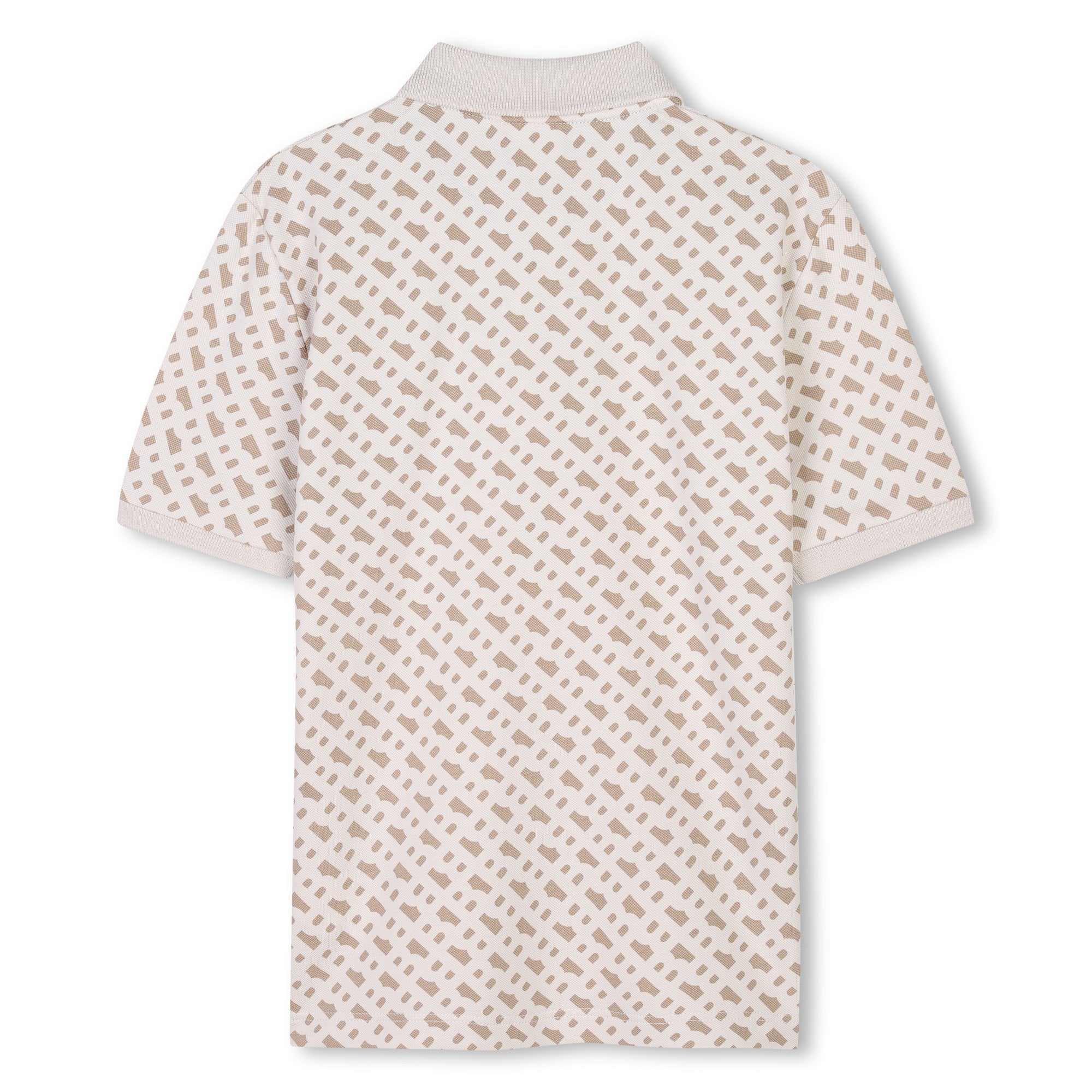 BOSS KIDSWEAR polo shirt featuring monogram print available at Lestyle Boutique Melbourne