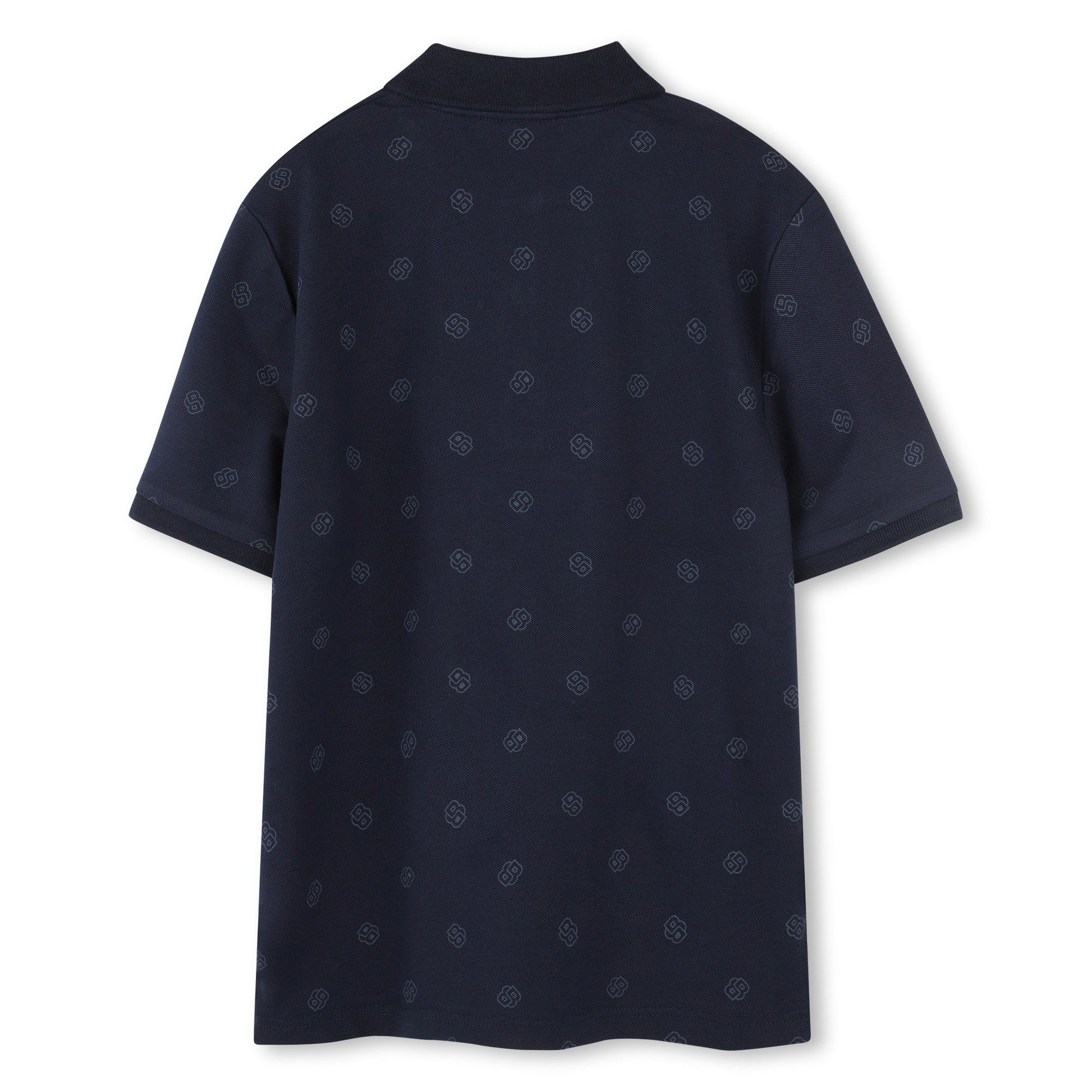 BOSS KIDS SHORT SLEEVE POLO featuring printed design available at Lestyle Boutique Melbourne