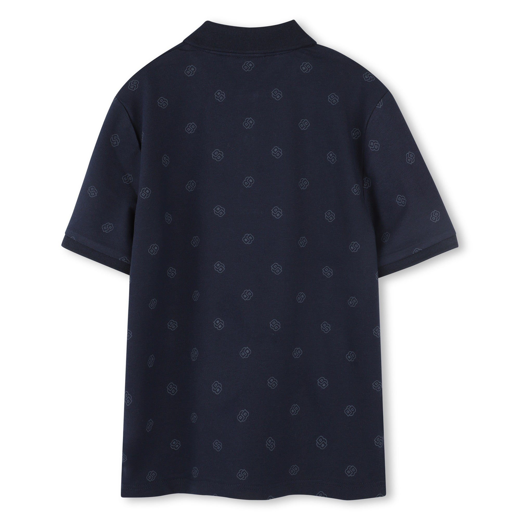 BOSS KIDS SHORT SLEEVE POLO featuring printed design available at Lestyle Boutique Melbourne
