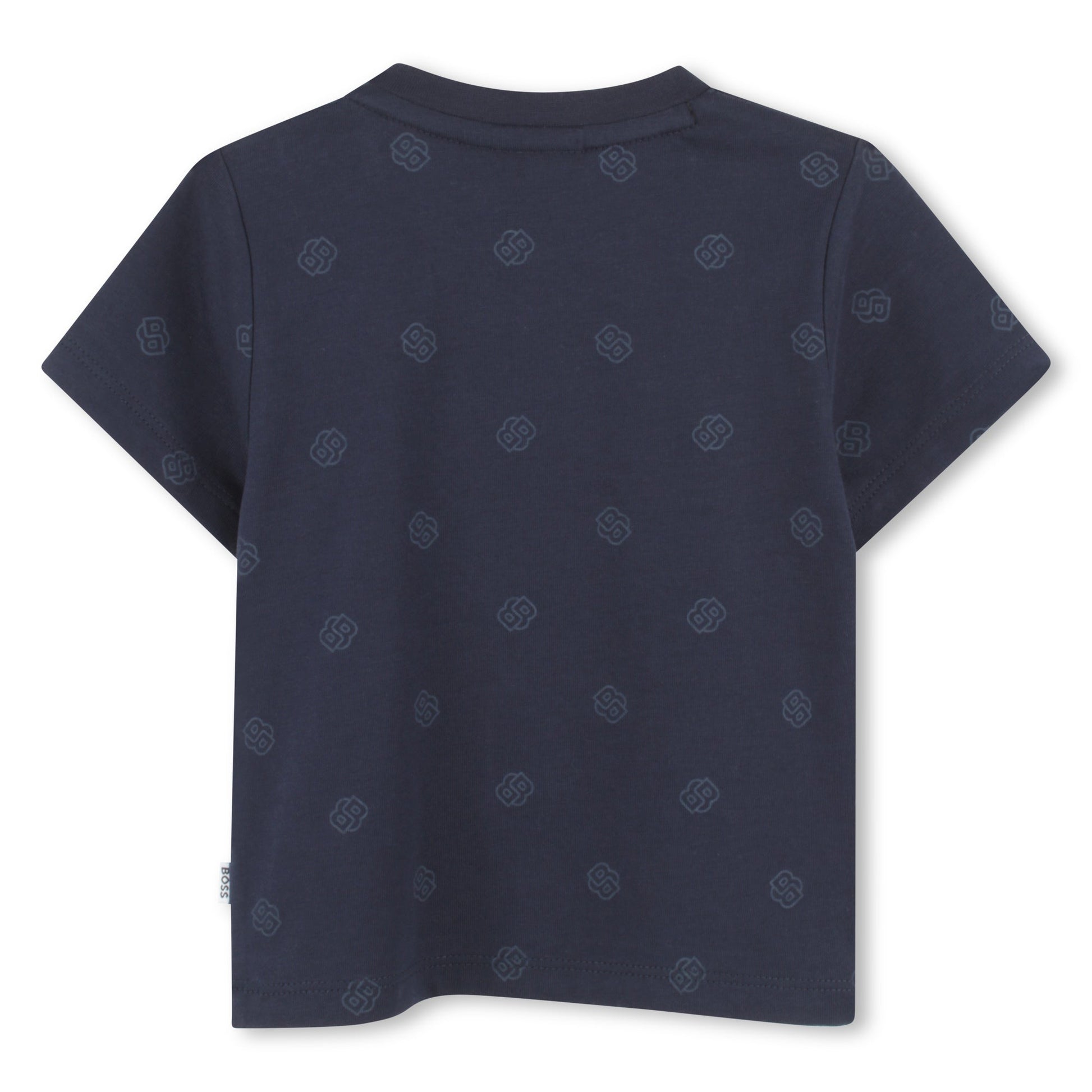 Boss short-sleeved T-shirt featuring logo print available at Lestyle Boutique Melbourne