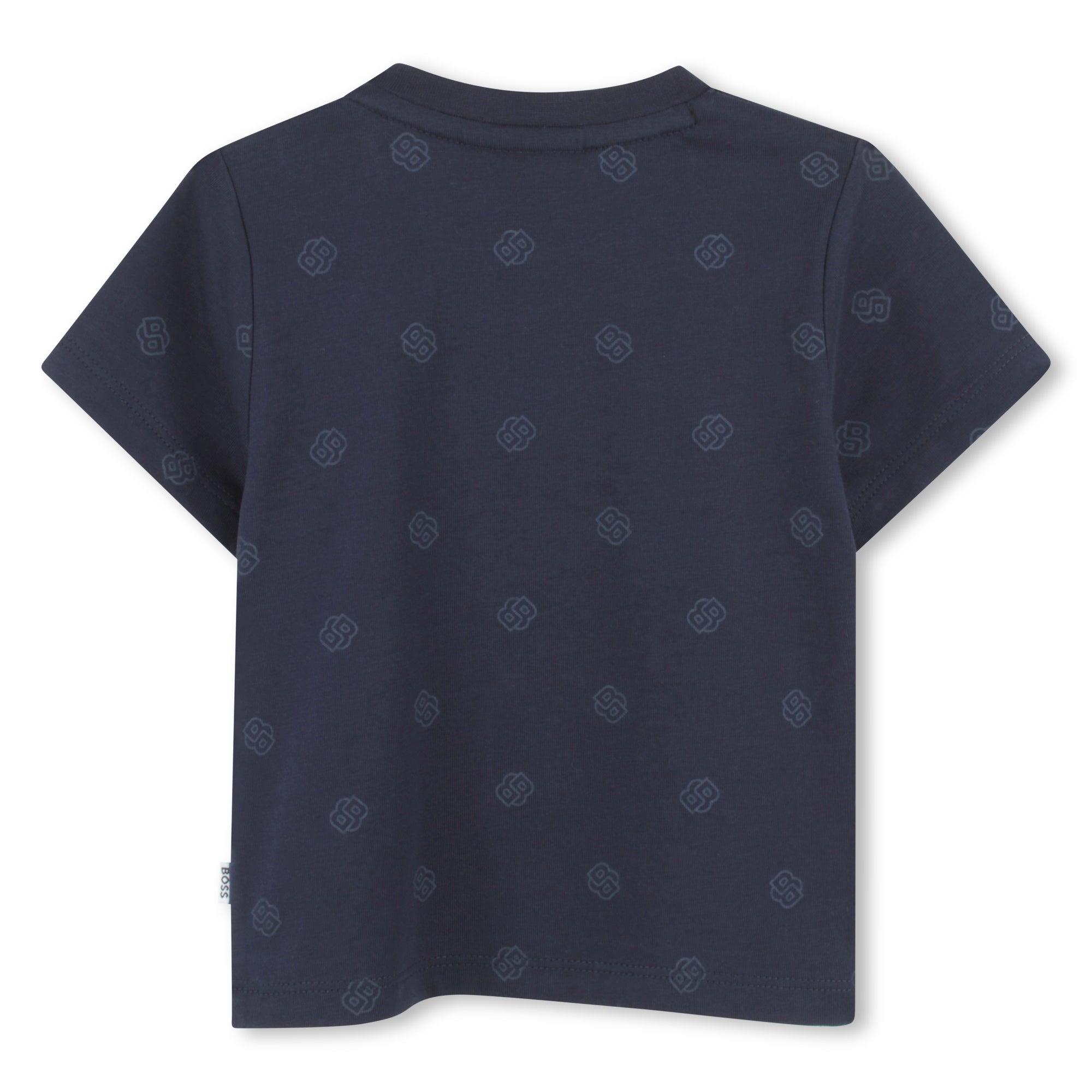 Boss short-sleeved T-shirt featuring logo print available at Lestyle Boutique Melbourne