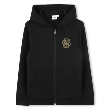 BOSS HOODED CARDIGAN