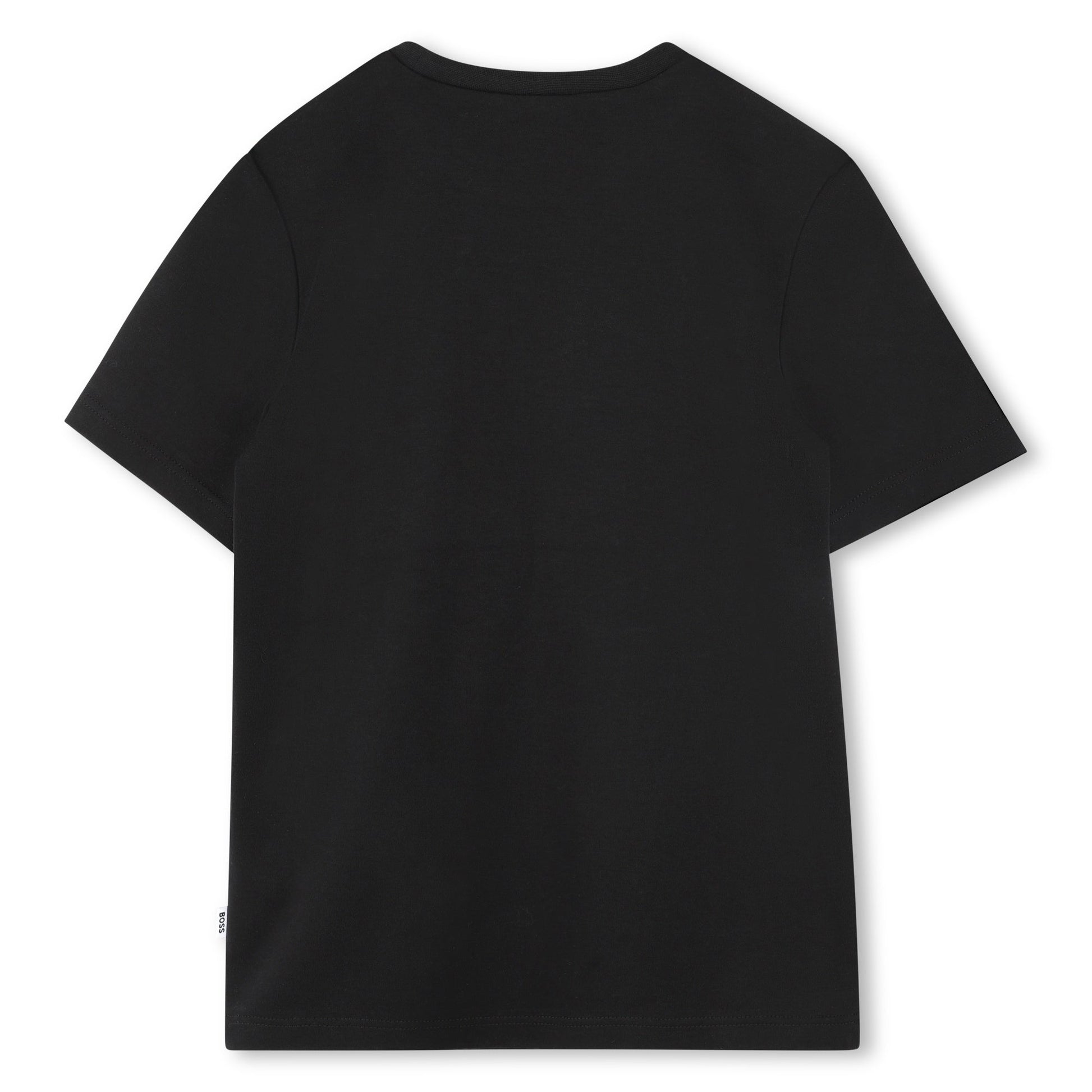 BOSS T-SHIRT featuring gold crest-style graphic available at Lestyle Boutique Melbourne