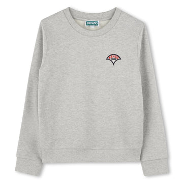 Kenzo Kids sweatshirt featuring a logo patch available at Lestyle Boutique Melbourne