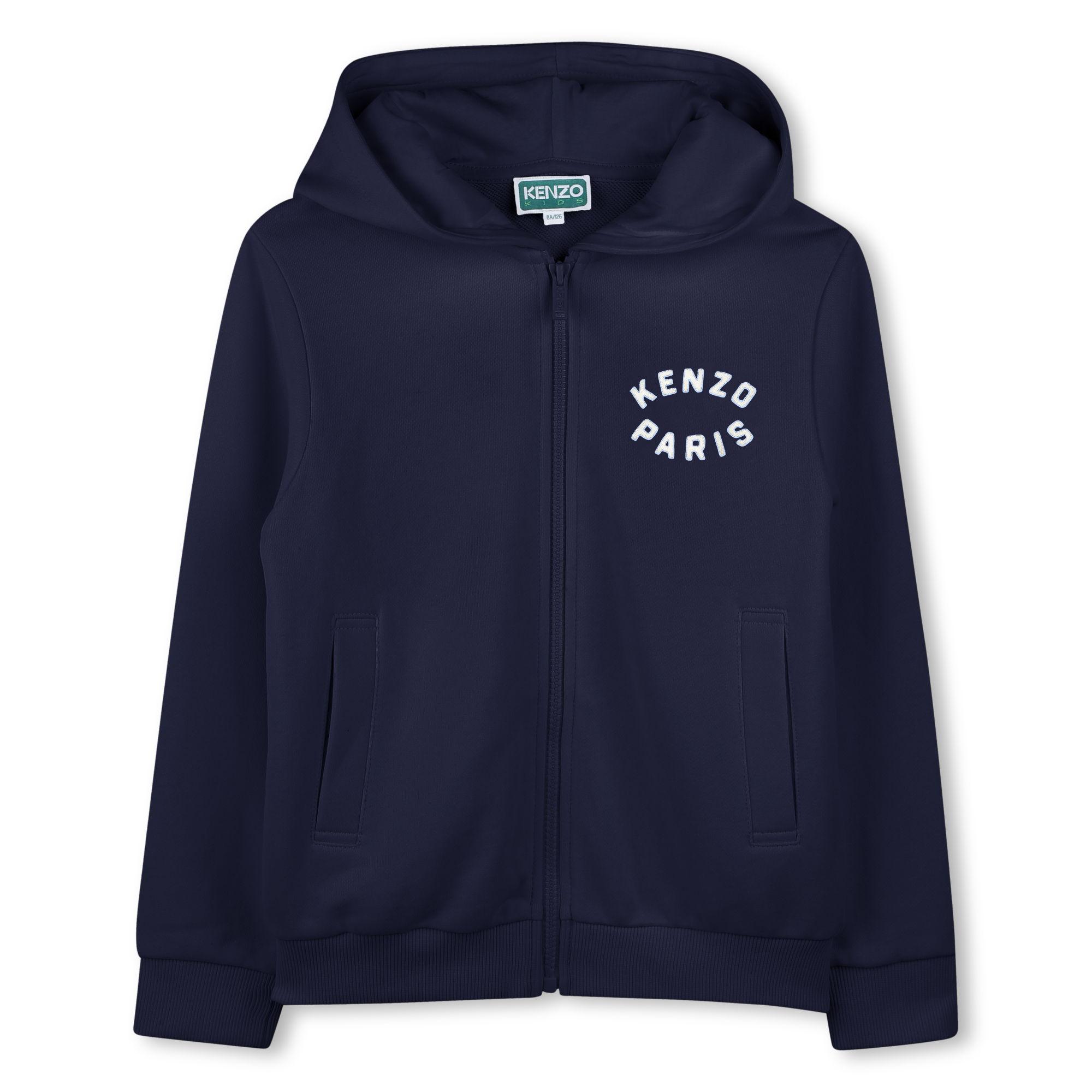 Kenzo hoodie featuring embroidered logo available at Lestyle Boutique Melbourne