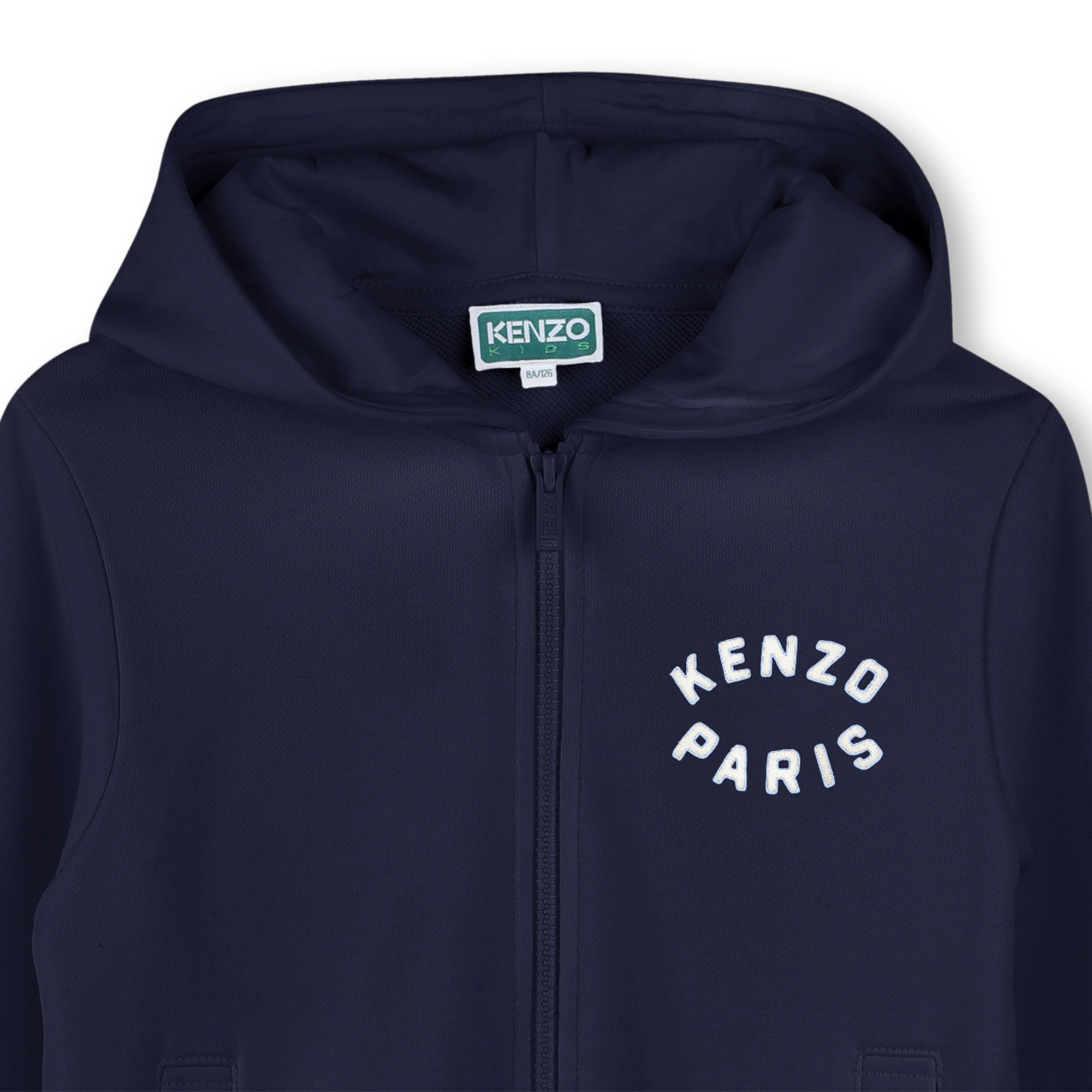 Kenzo hoodie featuring embroidered logo available at Lestyle Boutique Melbourne