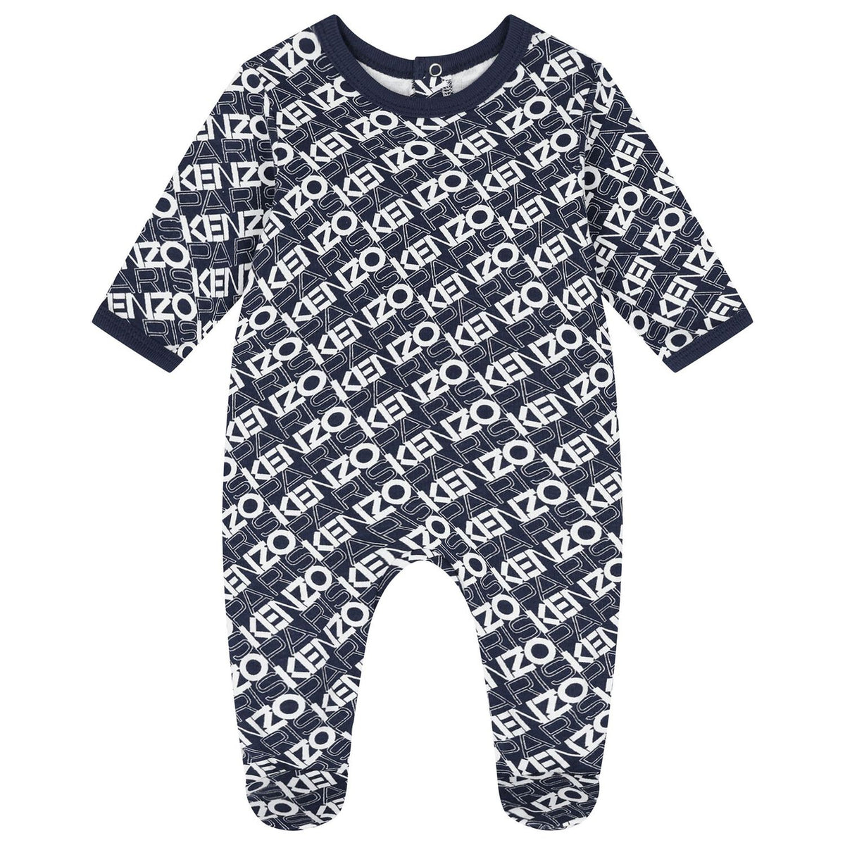 KENZO KIDS babygrows featuring organic cotton jersey logo print in a 2-pack available at Lestyle Boutique Melbourne