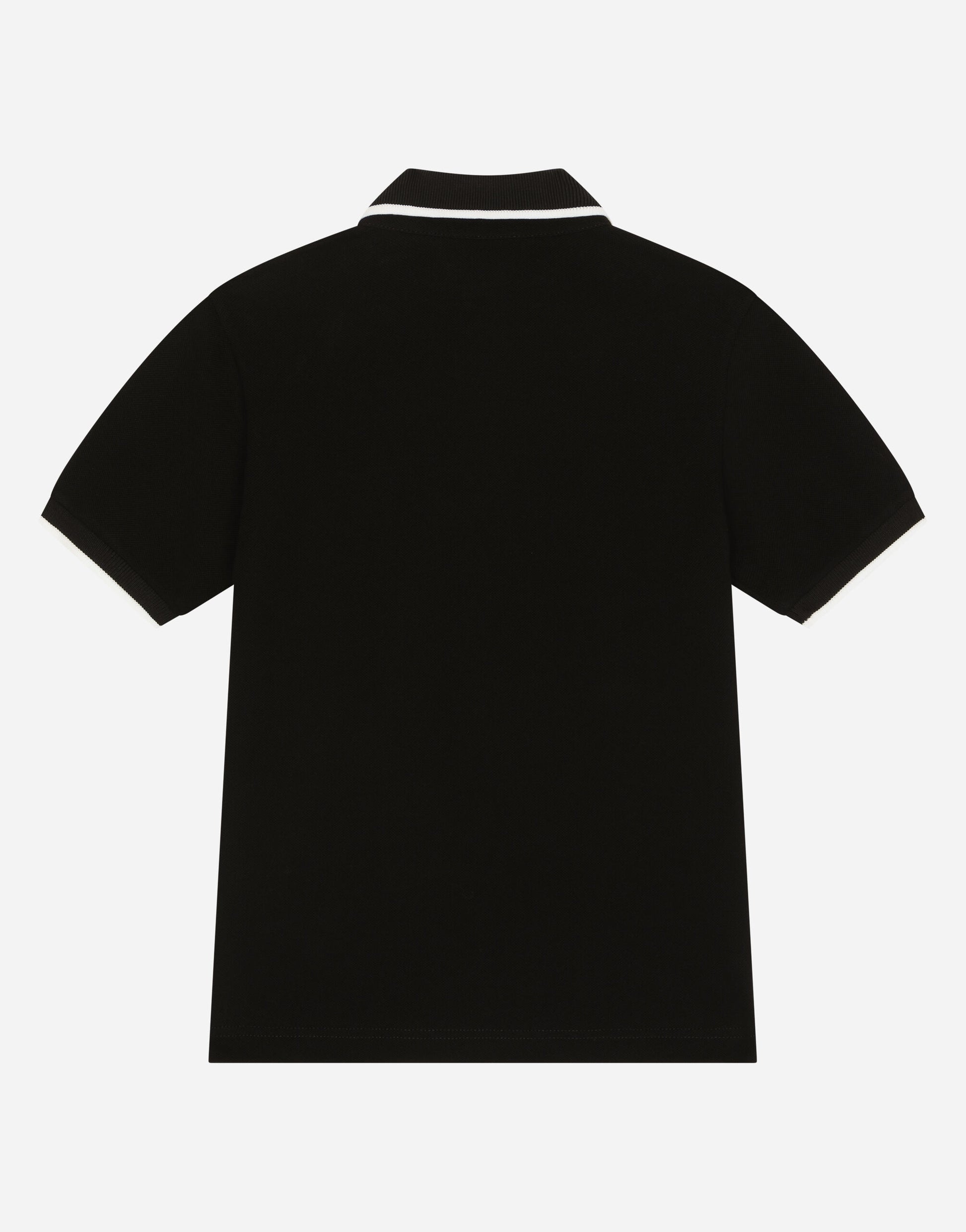 DOLCE & GABBANA POLO SHIRT featuring DG logo embroidery available at Lestyle Boutique Melbourne