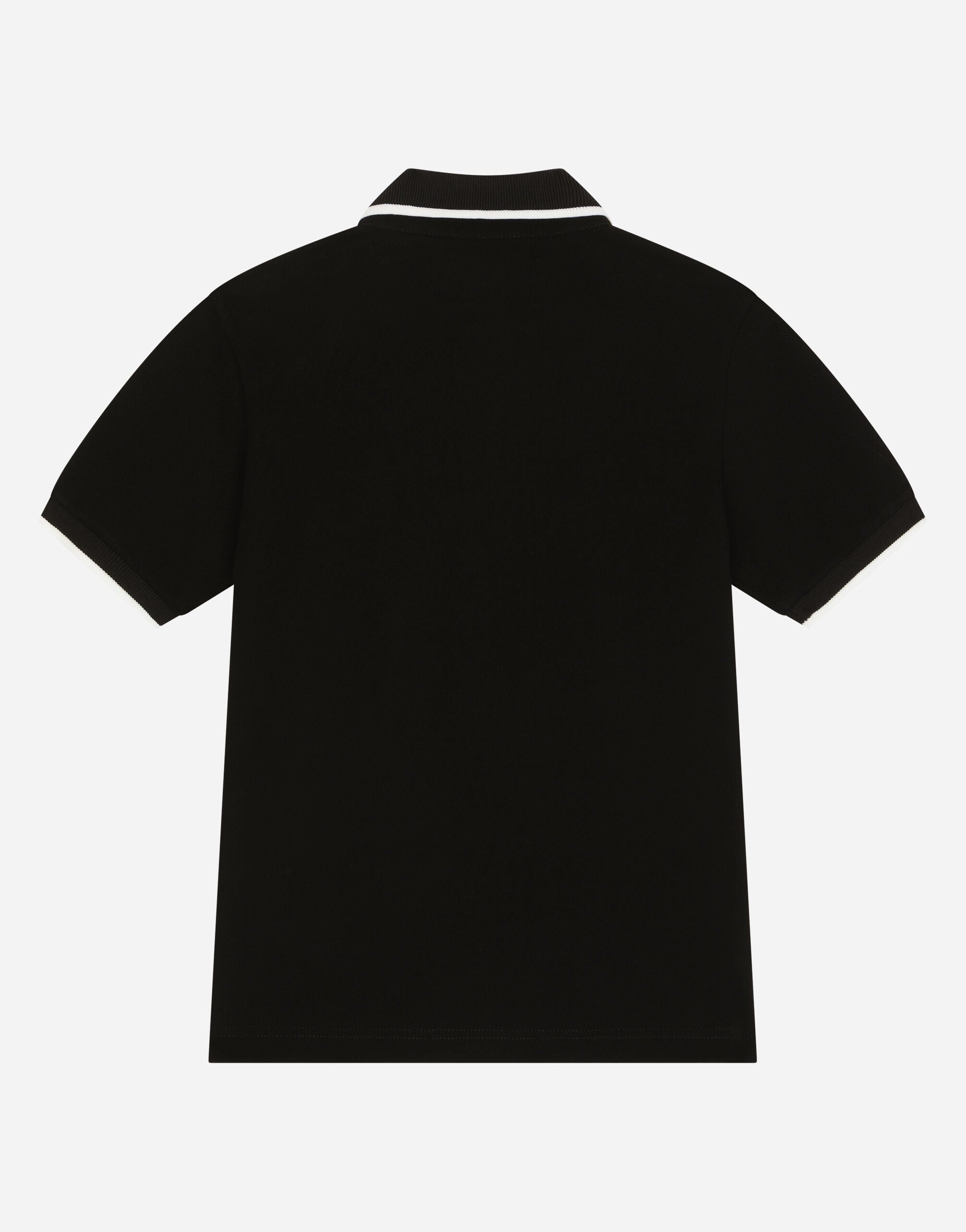 DOLCE & GABBANA POLO SHIRT featuring DG logo embroidery available at Lestyle Boutique Melbourne