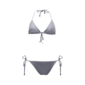 Balmain bikini with glitter logo, stylish design, high quality fabric. Available at Lestyle Boutique Melbourne