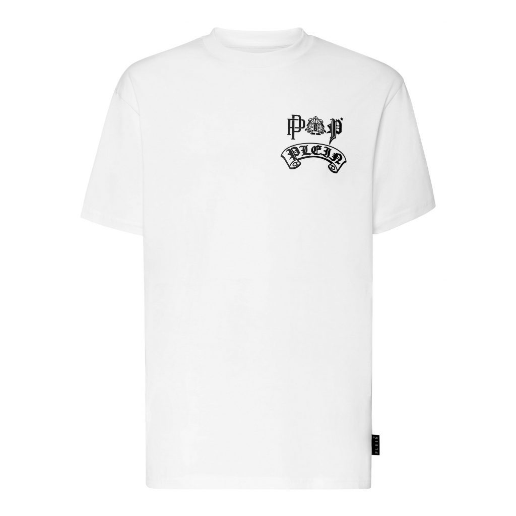 PHILIPP PLEIN T-SHIRT featuring GRAPHIC-PRINT COTTON available at Lestyle Boutique Melbourne