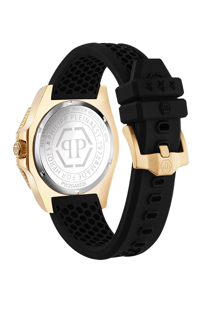 Philipp Plein Aquastorm watch featuring blue hexagon dial available at Lestyle Boutique Melbourne
