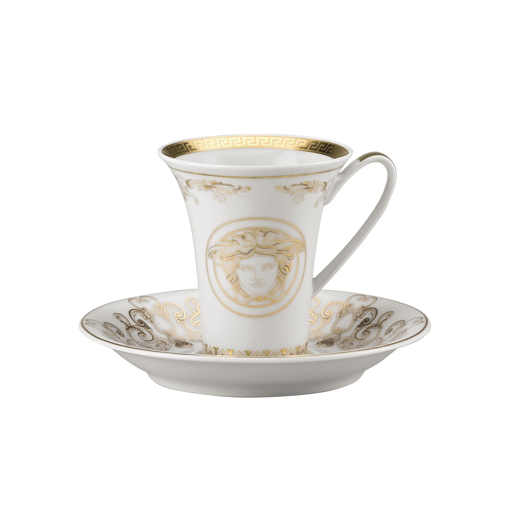 VERSACE CUP AND SAUCER
