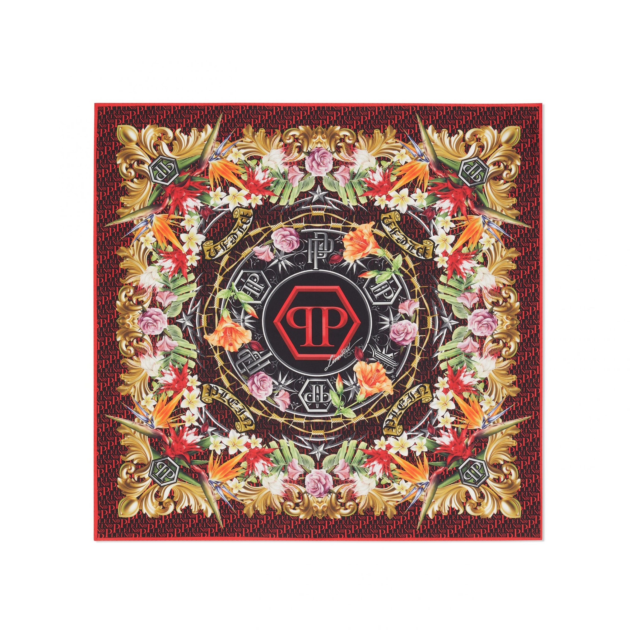 PHILIPP PLEIN SILK SHAWL