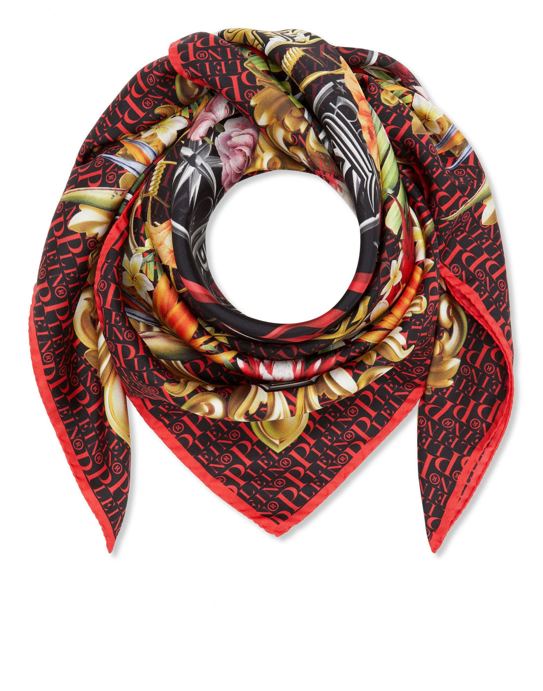 PHILIPP PLEIN SILK SHAWL