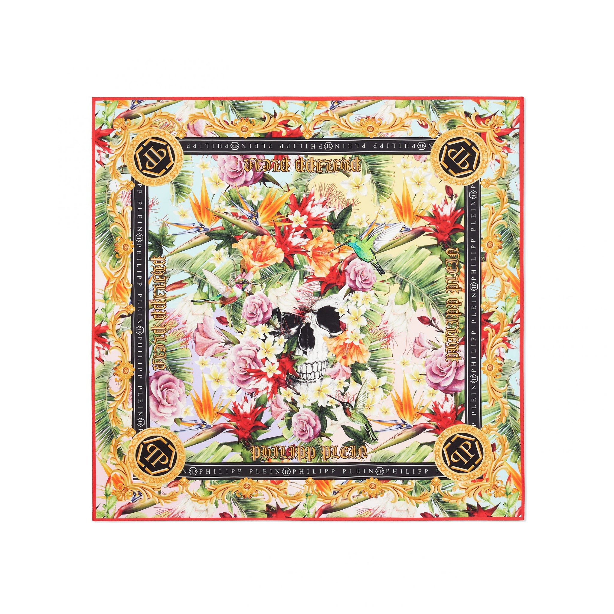 PHILIPP PLEIN SILK SHAWL