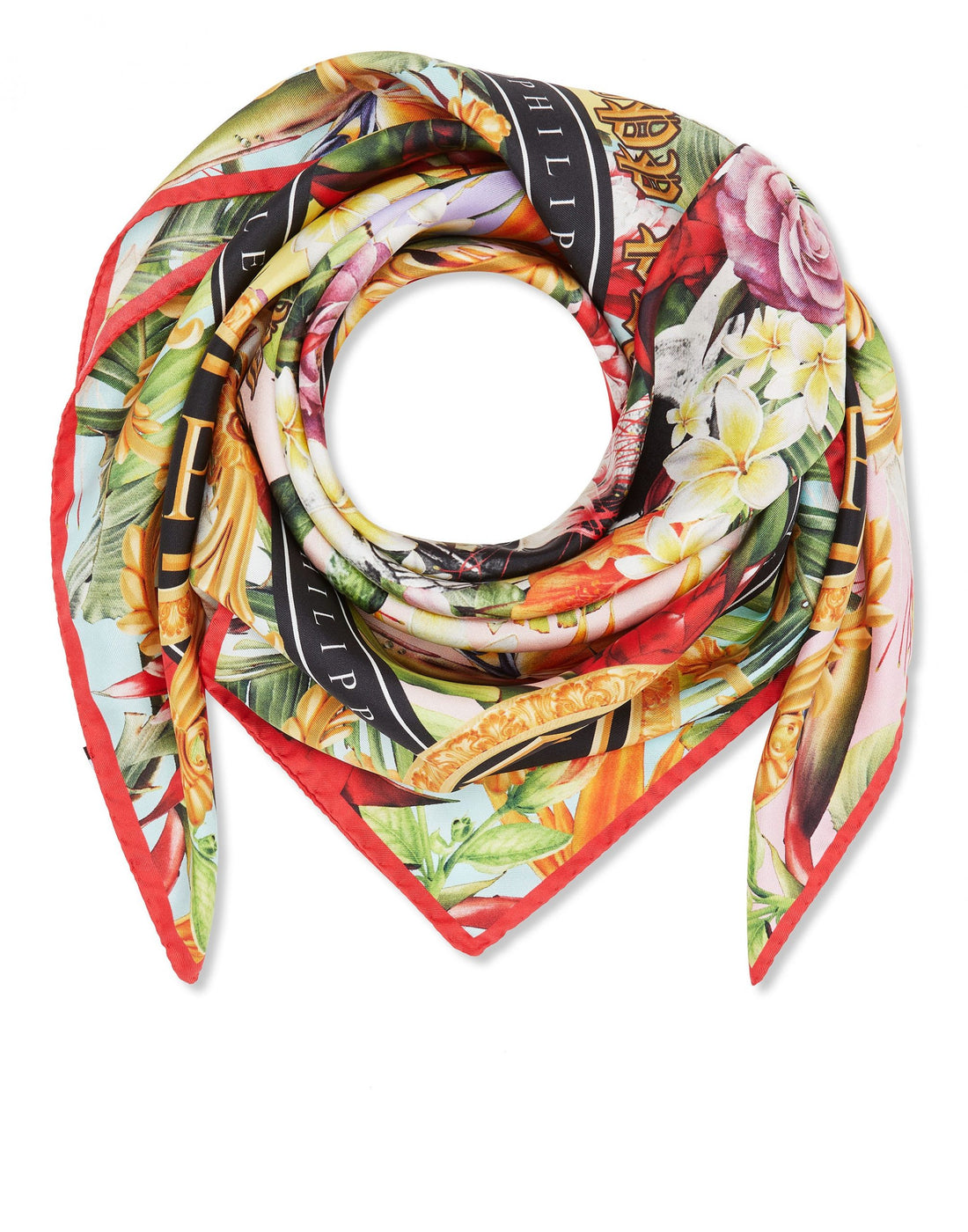 PHILIPP PLEIN SILK SHAWL