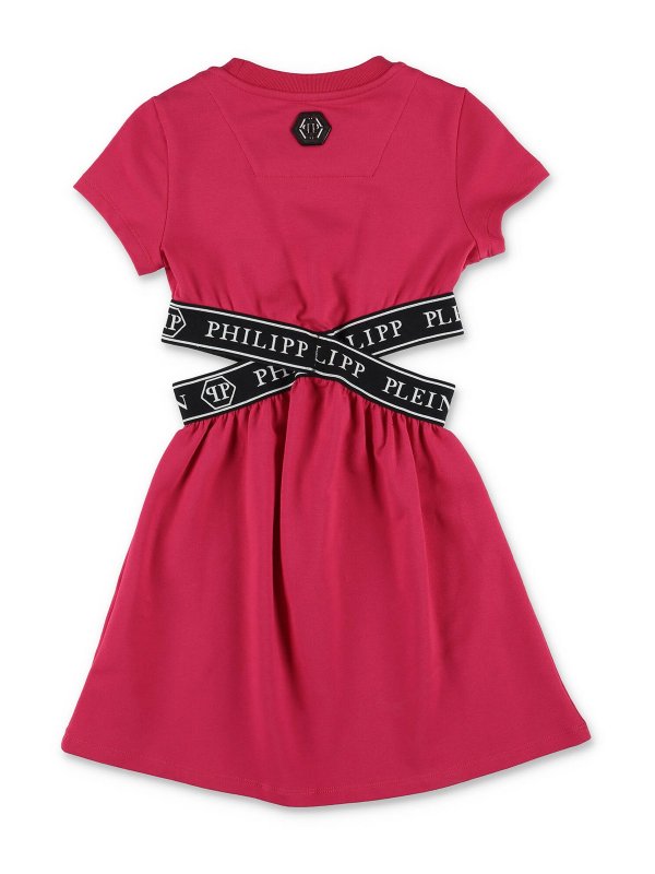 PHILIPP PLEIN KIDS DRESS featuring logo belt available at Lestyle Boutique Melbourne