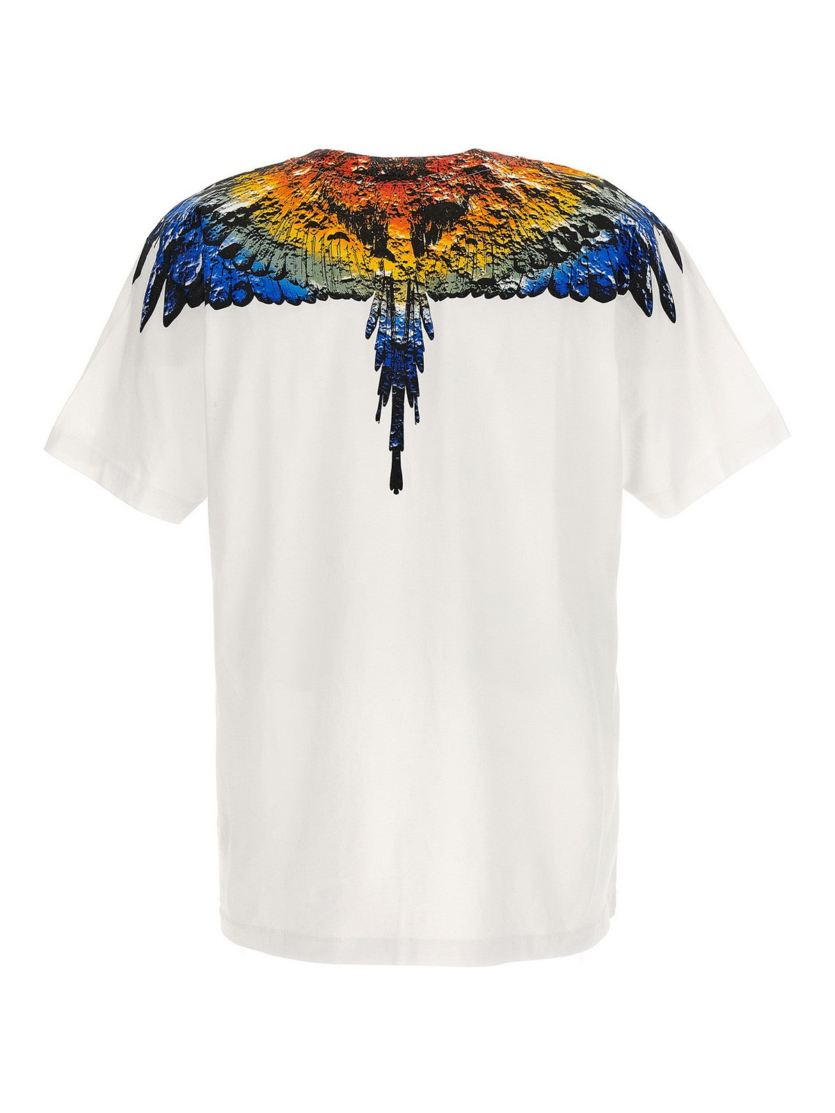 Marcelo Burlon T-Shirt featuring colorful wings graphic available at Lestyle Boutique Melbourne