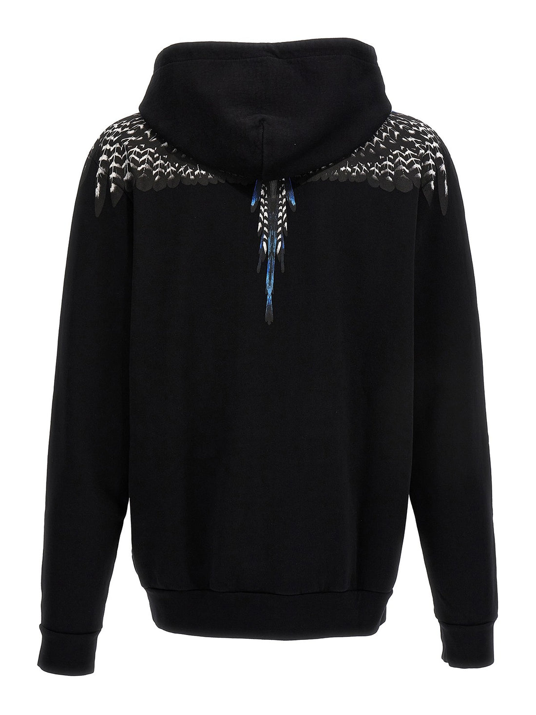 MARCELO BURLON Sweatshirt featuring winged graphic across shoulders available at Lestyle Boutique Melbourne
