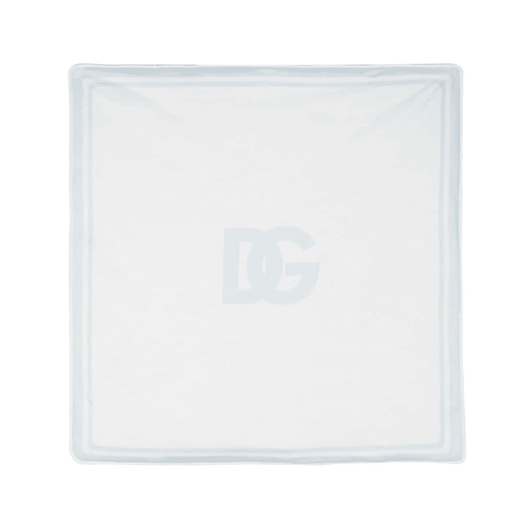 Dolce & Gabbana Kids Blanket featuring logo print cotton available at Lestyle Boutique Melbourne