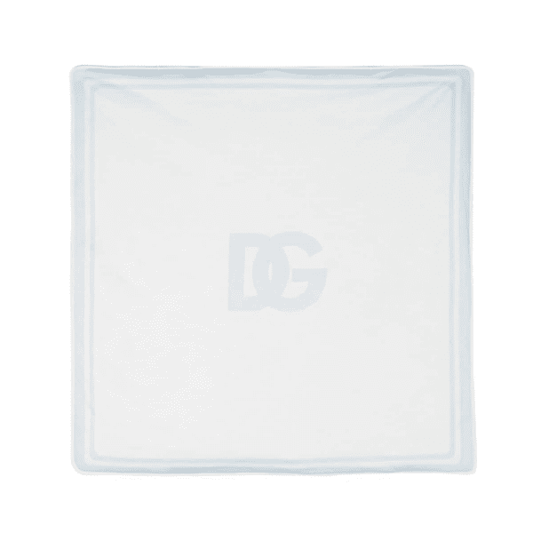 Dolce & Gabbana Kids Blanket with logo print, crafted from cotton, available at Lestyle Boutique Melbourne
