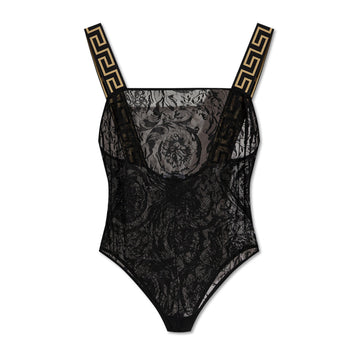 Versace swimsuit featuring black lace design available at Lestyle Boutique Melbourne