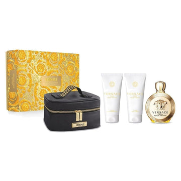 Versace Eros pour femme gift set featuring fragrance and body care available at Lestyle Boutique Melbourne