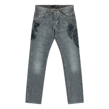 Just Cavalli jeans featuring paisley embroidery available at Lestyle Boutique Melbourne