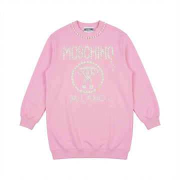 Moschino sweatshirt with pearl bead embellishment available at Lestyle Boutique Melbourne