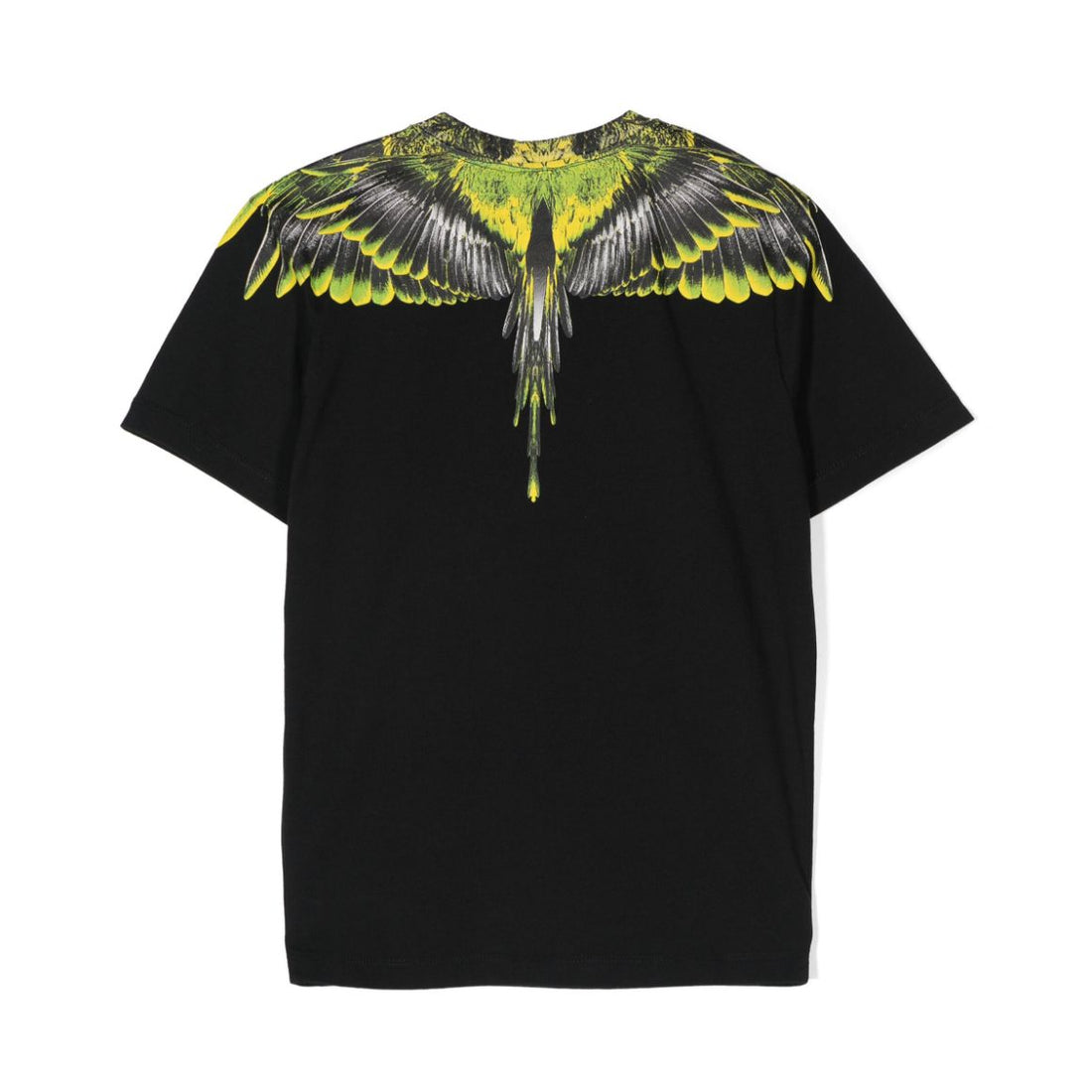 Marcelo Burlon Icon Wings T-shirt in Black/Yellow - Lestyle Boutique Melbourne