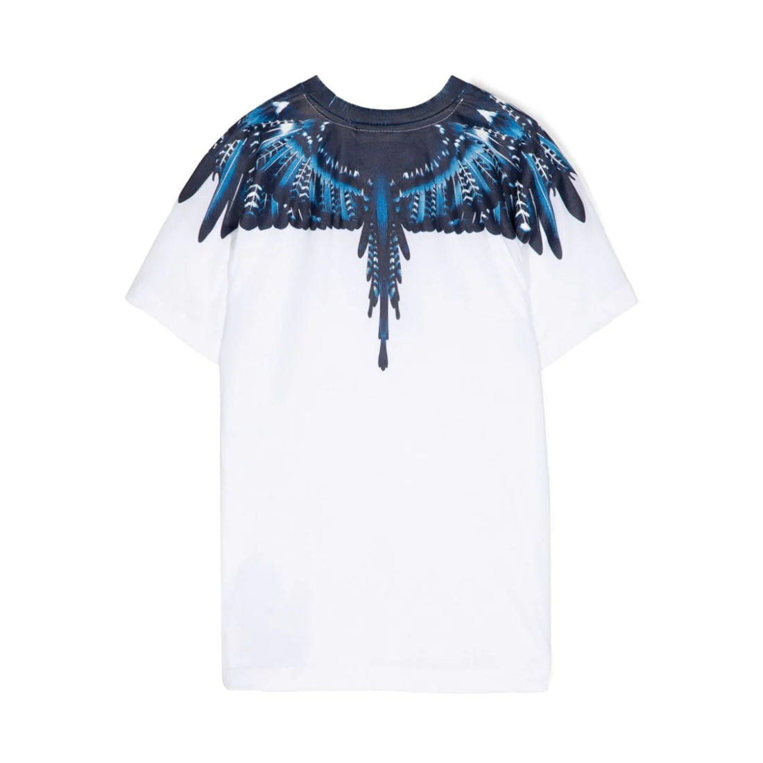 MARCELO BURLON COUNTY OF MILAN ICON WINGS T-SHIRT - WHITE/BLUE | Lestyle Boutique Melbourne