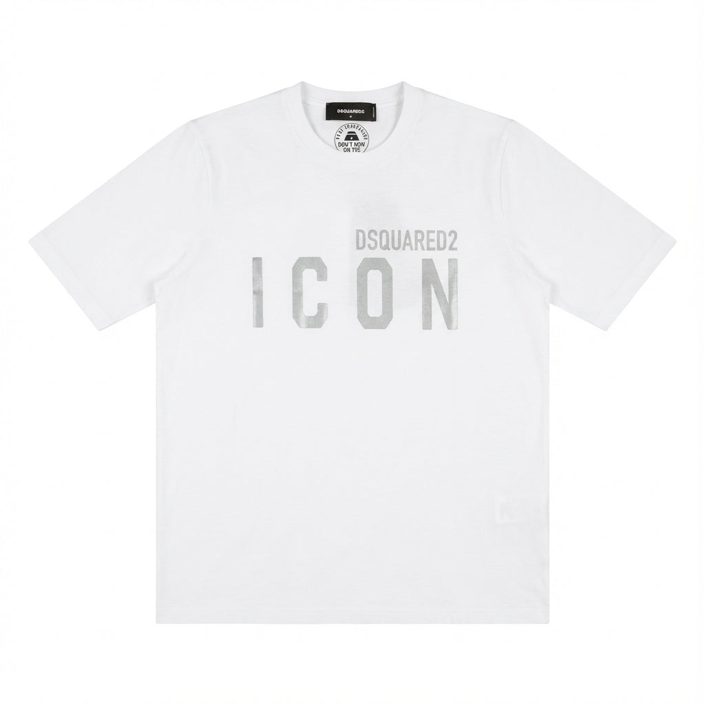 Dsquared2 T-shirt featuring ICON graphic available at Lestyle Boutique Melbourne