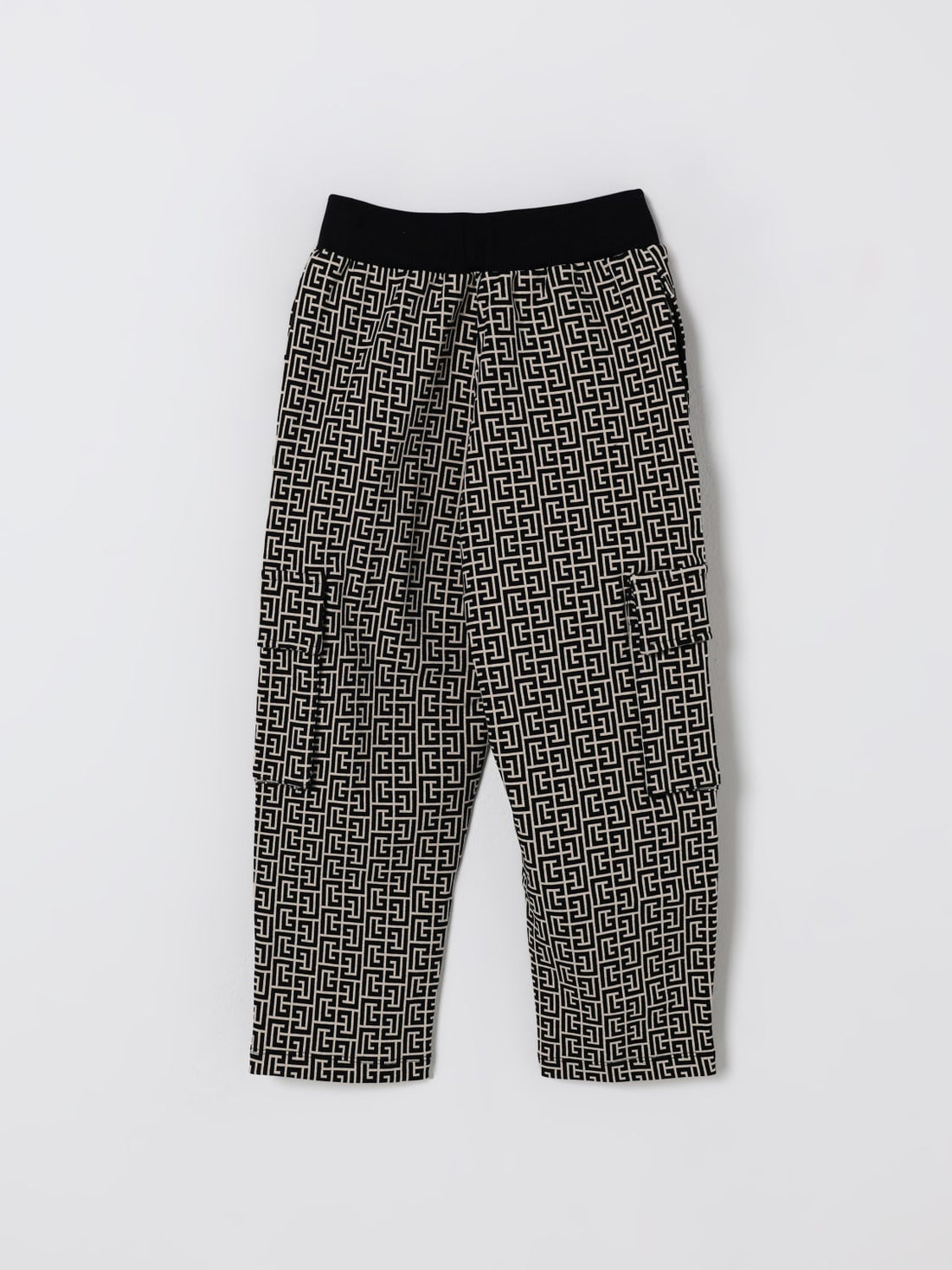 Balmain pants featuring geometric pattern available at Lestyle Boutique Melbourne