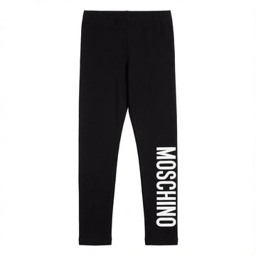 MOSCHINO leggings featuring bold logo print available at Lestyle Boutique Melbourne