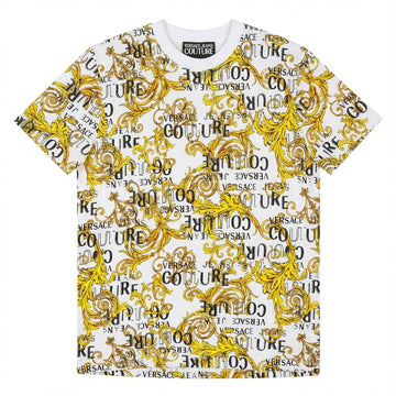 Versace Jeans Couture T-shirt featuring baroque print available at Lestyle Boutique Melbourne
