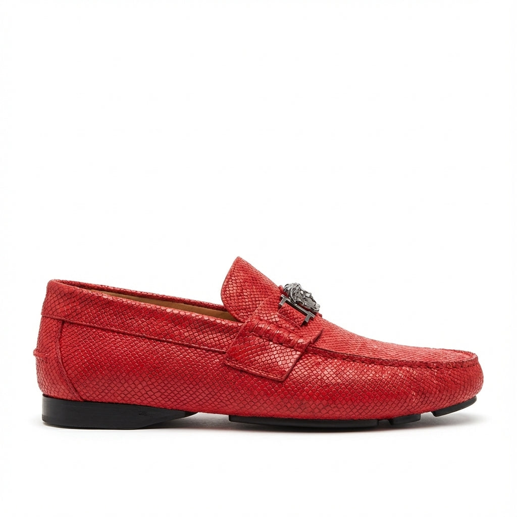 Versace loafers featuring Medusa buckle available at Lestyle Boutique Melbourne