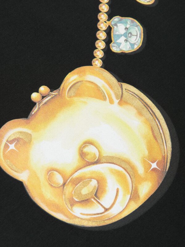 Moschino Kids T-Shirt with logo print and Teddy Bear motif, available at Lestyle Boutique Melbourne