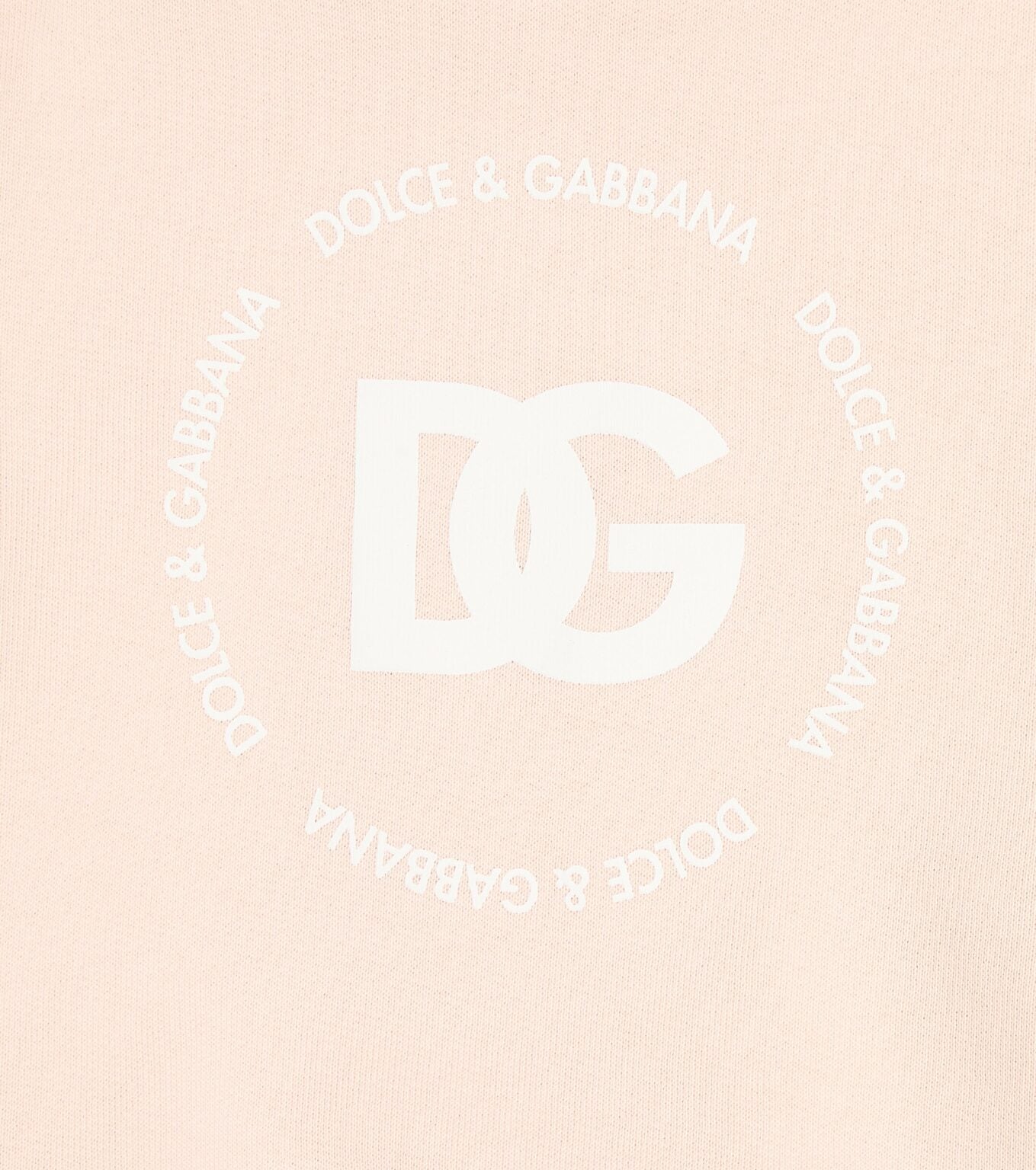 DOLCE & GABBANA KIDS SWEATSHIRT featuring logo print on front available at Lestyle Boutique Melbourne