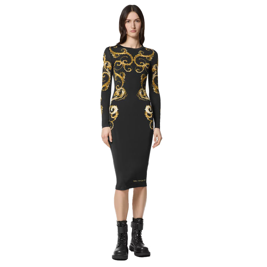 VERSACE JEANS COUTURE MIDI DRESS