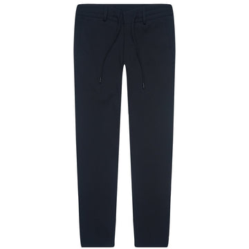 Midnight blue trousers with elastic cord and pockets, available at Lestyle Boutique Melbourne