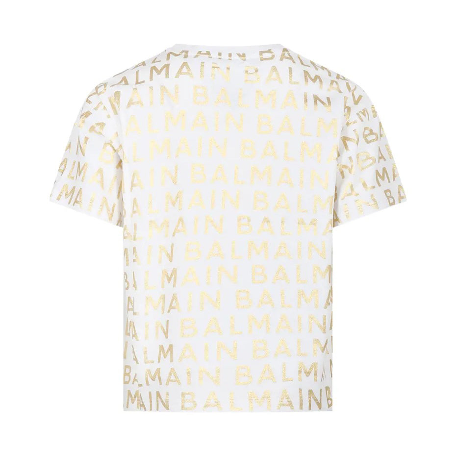 ÁO THUN TRẺ EM BALMAIN 