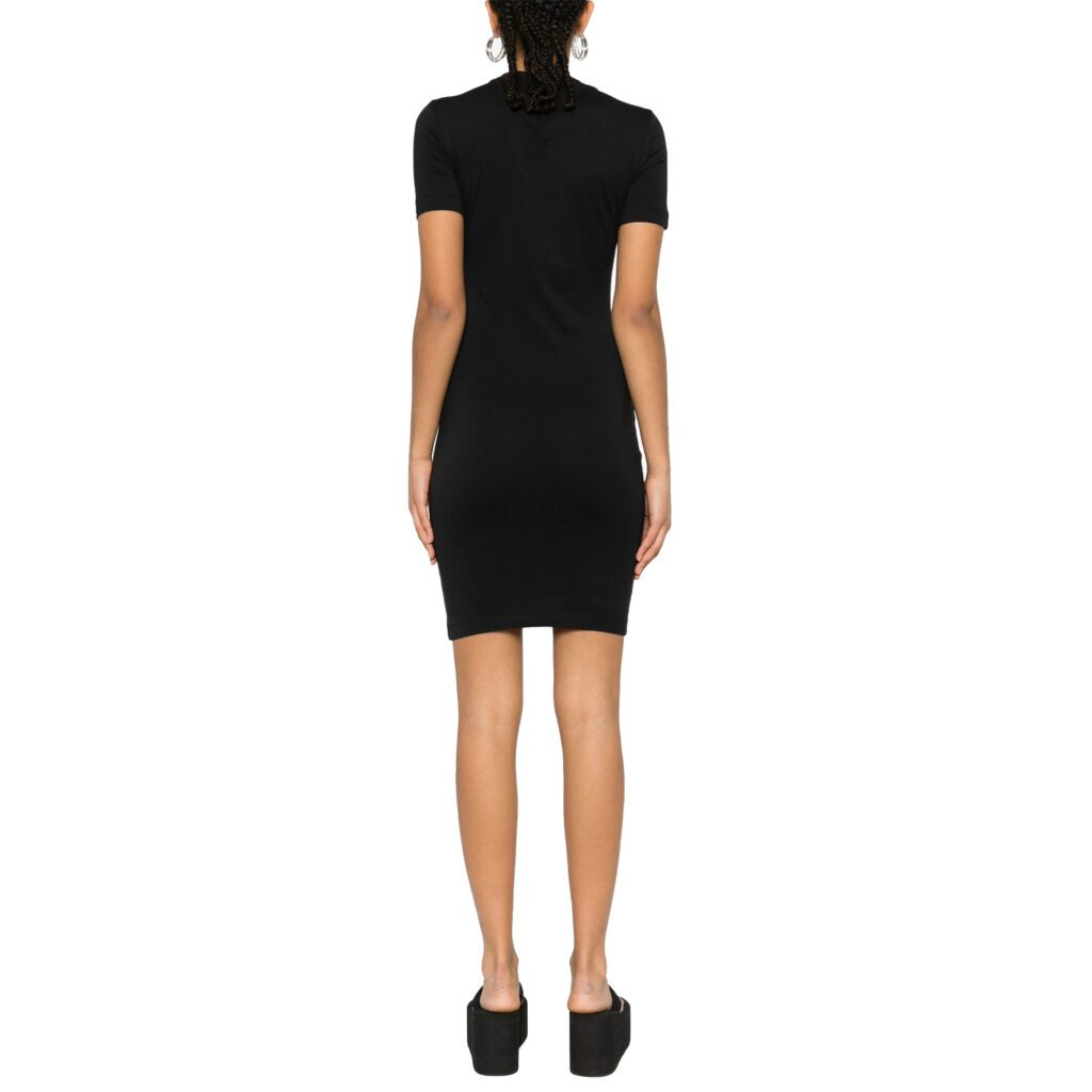 Versace Jeans Couture dress with logo print, crafted from cotton. Available at Lestyle Boutique Melbourne