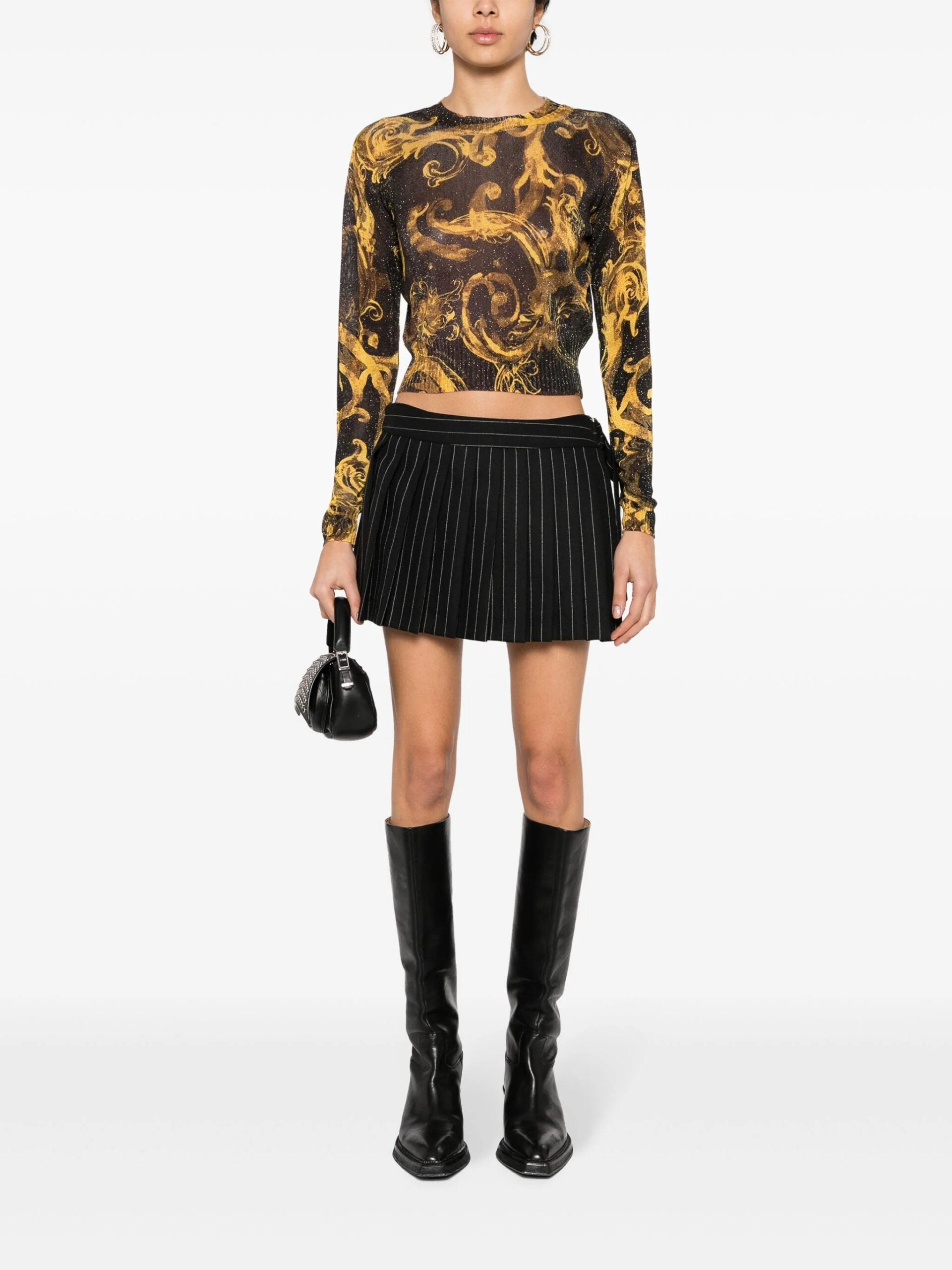 VERSACE JEANS COUTURE CROP TOP